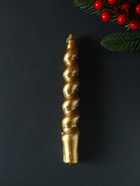 Свеча витая Luxury, 25×180 мм, лакированная, золото - Фото 3