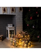 УЦЕНКА Фигура световая «Подарки Еловая ветвь» 15×20×25 см, 90LED, фиксинг, ААх2, Т/БЕЛЫЙ 10963865