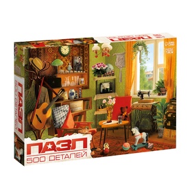 Пазл «Советская комната», 500 элементов