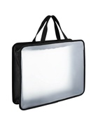 УЦЕНКА Папка с ручками пластик А4 75мм 330*260 ПМ-А4-26 Calligrata дев "Котик" - Фото 3