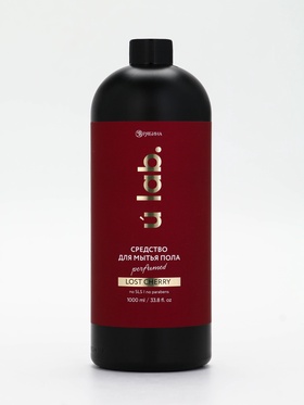Средство для мытья пола парфюмированное, аромат Lost Cherry, 1000 мл, ULAB 10903224