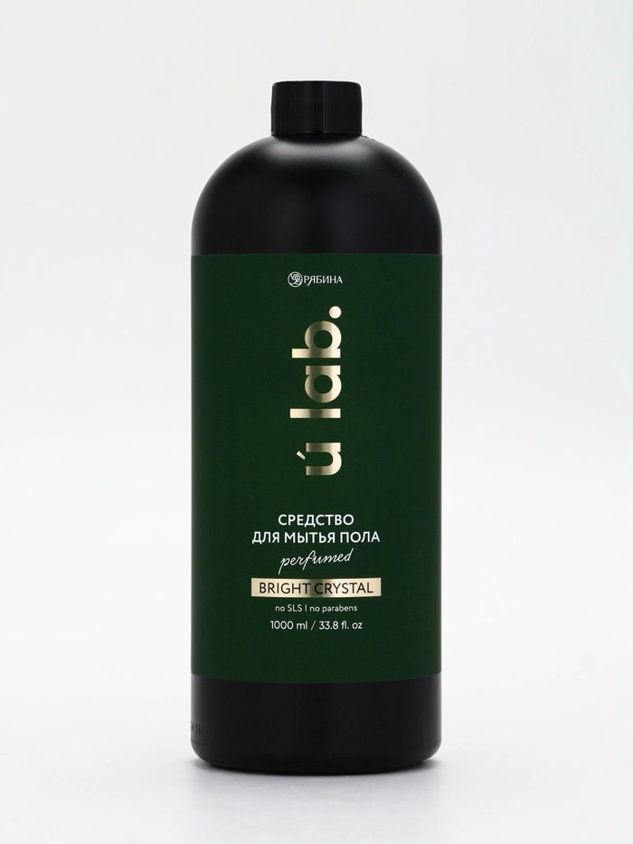 Средство для мытья пола парфюмированное, аромат Bright crystal, 1000 мл, ULAB - Фото 1