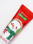 Подарочный набор в новогоднем носке «Снеговик», крем для рук, бомбочка для ванны и пилка для ногтей, URAL LAB - фото 119552859