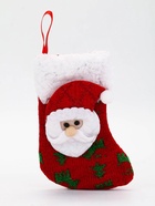 Подарочный набор в новогоднем носке «Дед Мороз», крем для рук, бомбочка для ванны и пилка для ногтей, URAL LAB - фото 119552880