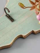 УЦЕНКА Крючки декоративные дерево "Ключик с букетом цветов" 16,5х34х2,5 см - Фото 7