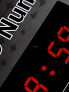 УЦЕНКА Часы электронные настенные, будильник, календарь, термометр, 20 х 3 х 33 см, красные 1096394 - фото 14997650