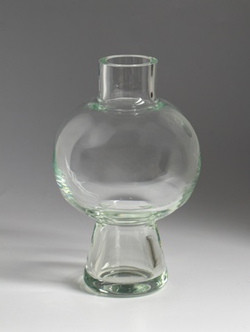 Ваза, h=20 см, d горлышка внутренний 3.5 см, стекло, прозрачная