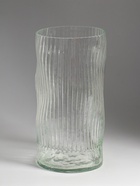 Ваза, h=30 см, d=14.5 см, стекло, прозрачная - фото 119644150