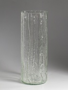 Ваза декоративная, h=40 см, d=15 см, стекло, прозрачная - фото 119644159