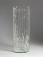 Ваза декоративная, h=40 см, d=15 см, стекло, прозрачная - фото 119644160