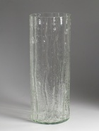 Ваза декоративная, h=40 см, d=15 см, стекло, прозрачная - фото 119644161