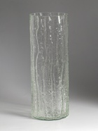 Ваза декоративная, h=40 см, d=15 см, стекло, прозрачная - фото 119644162