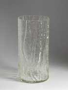 Ваза декоративная, h=30 см, d=15 см, стекло, прозрачная - фото 119644165