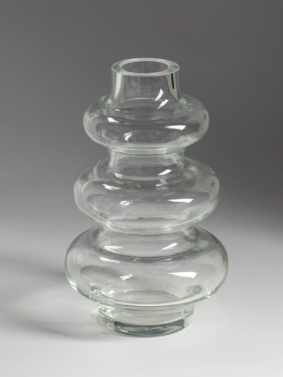 Ваза, h=20 см, d горлышка внутренний 3.5 см, стекло, прозрачная