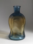 Ваза «Бутыль», h=29 см, d горлышка внутренний 4.5 см, стекло, серая 10964003