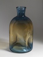 Ваза «Бутыль», h=29 см, d горлышка внутренний 4.5 см, стекло, серая 10964003