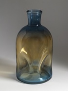 Ваза «Бутыль», h=29 см, d горлышка внутренний 4.5 см, стекло, серая 10964003