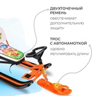 УЦЕНКА Снегокат «Тимка спорт 4-1», со спинкой, оранжевый, ТС4-1/Ф12 Nika Kids - Фото 3
