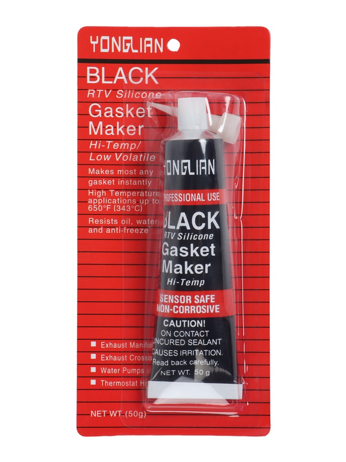 УЦЕНКА Герметик прокладок, силиконовый, 50 г, черный - Фото 1