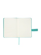 Ежедневник недатированный ESCALADA, А6+, 120 листов, кожзам, сшивной, бирюзовый - Фото 12