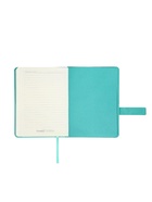 Ежедневник недатированный ESCALADA, А6+, 120 листов, кожзам, сшивной, бирюзовый - Фото 14