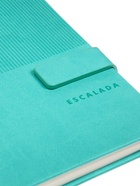 Ежедневник недатированный ESCALADA, А6+, 120 листов, кожзам, сшивной, бирюзовый - Фото 3