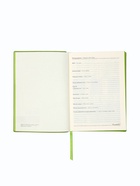 Ежедневник недатированный ESCALADA, А6+, 160 листов, кожзам, салатовый - Фото 7