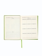 Ежедневник недатированный ESCALADA, А6+, 160 листов, кожзам, салатовый - Фото 9