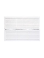 Планинг недатированный «Протея», 290×100 мм, 64 листа, на гребне, глянцевая ламинация 10957447