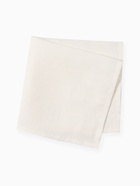 Набор салфеток с декоративными кольцами «Этель» Snow, 40×40 см - 4 шт., 100% лён 10918026