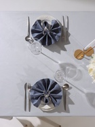 Набор салфеток с декоративными кольцами «Этель», 40×40 см - 4 шт., 100% ХБ - фото 23597958