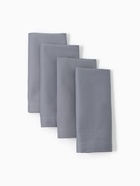 Набор салфеток с декоративными кольцами «Этель», 40×40 см - 4 шт., 100% ХБ - фото 63128700