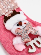 Подарочный набор в новогоднем носке: гель для душа, крем для рук, бальзам для губ и пилочка, URAL LAB - фото 119580222