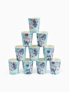 Стакан одноразовый 250 мл, набор 10 шт., Стич - Фото 2