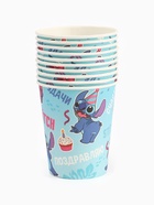 Стакан одноразовый 250 мл, набор 10 шт., Стич - фото 63128735