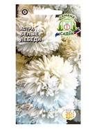 Набор семян Астра "Белые лебеди "0.2 г, 5 шт. - Фото 1