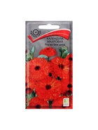 Набор семян Календула махровая "Ред виз блэк центр", 5 шт. - фото 61955571