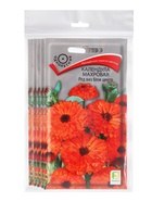 Набор семян Календула махровая "Ред виз блэк центр", 5 шт. - фото 23280333