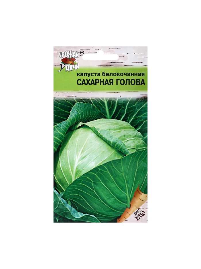 Набор семян Капуста б/к "Сахарная голова", 5 шт. - Фото 1