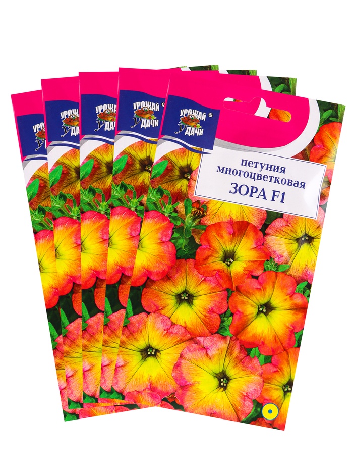 Набор семян Петуния "Зора F1 (новинка)", 5 шт. - Фото 1