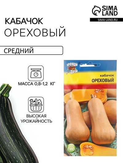 Набор семян Кабачок «Ореховый», 5 шт.