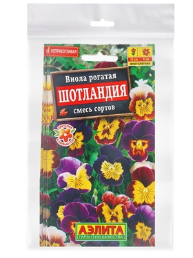 Набор семян Виола "Шотландия", 5 шт.