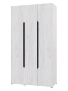 УЦЕНКА Шкаф трехстворчатый Вега без зеркала, 1200х2200х520, Крафт бел./Венге - Фото 3