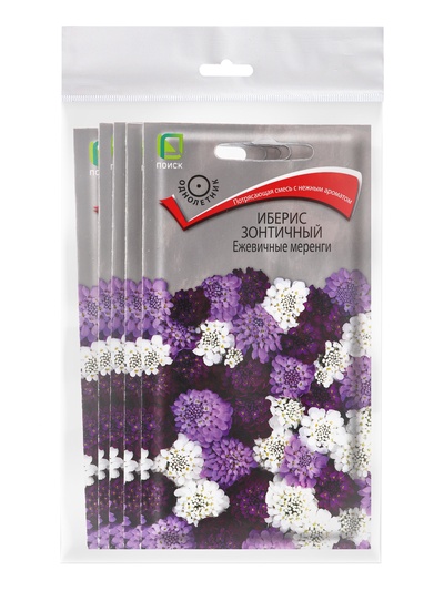 Набор семян Иберис зонтичный «Ежевичные меренги», 5 шт., «Мой выбор»