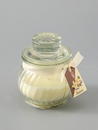 УЦЕНКА Свеча ароматическая в банке "Горшочек" 9х7,5см, ваниль 10964099