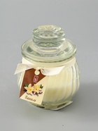 УЦЕНКА Свеча ароматическая в банке "Горшочек" 9х7,5см, ваниль 10964099