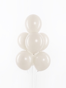Воздушные шары латексные 12" «Белый песок», 50 шт.