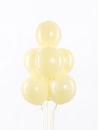 Воздушные шары латексные 12" «Жёлтый», макарунс, 50 шт. - Фото 3