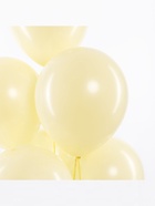 Воздушные шары латексные 12" «Жёлтый», макарунс, 50 шт. - Фото 4