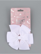 Бант для волос на заколке белый, Принцессы Дисней - Фото 1